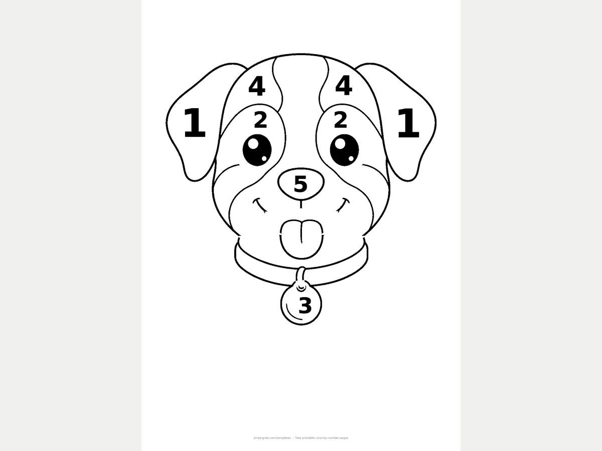 Color-by-Number Pages — 40-Page Pack preview 4
