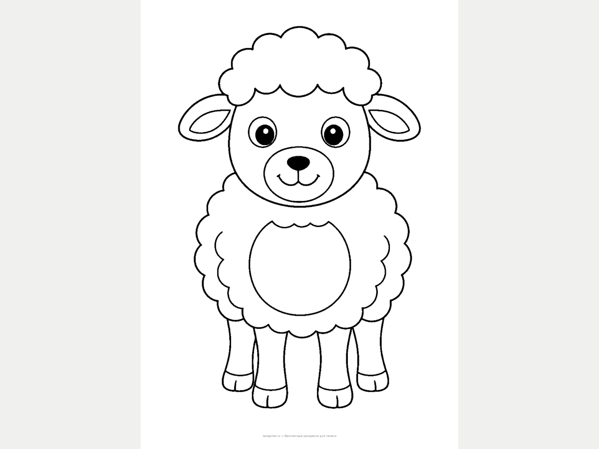 Animal Coloring Pages — 40-Page Pack preview 4
